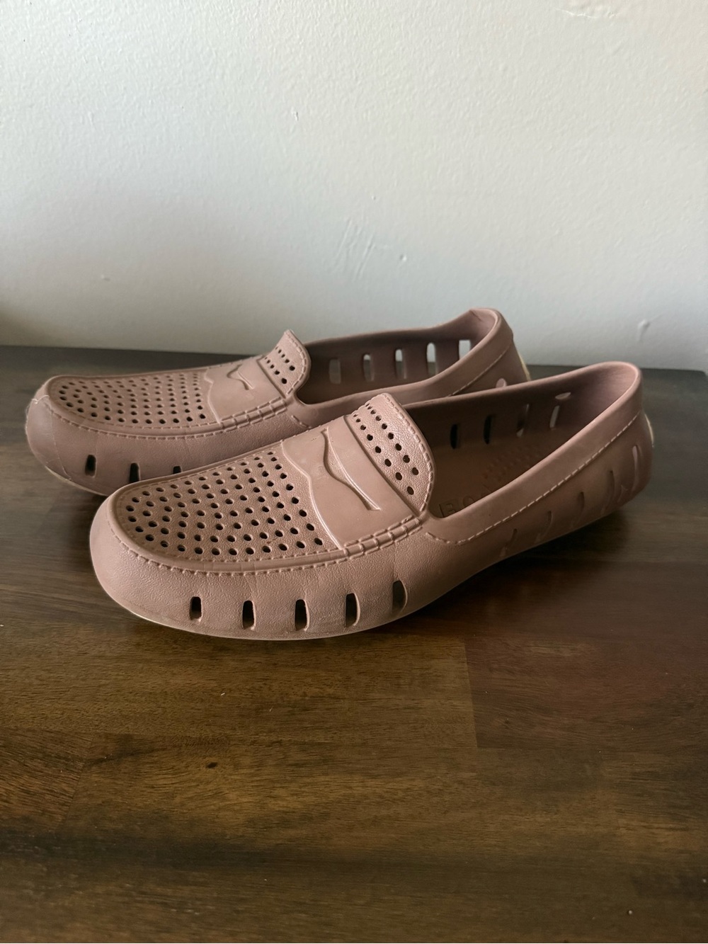 Floafers Country Club Driver Brown Golf or Water Shoes Rubber Mens Size 10